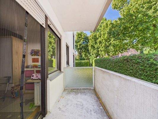 Balkon vor dem Kinderzimmer