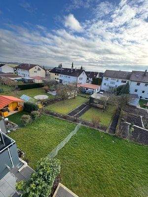 Aussicht vom Südbalkon