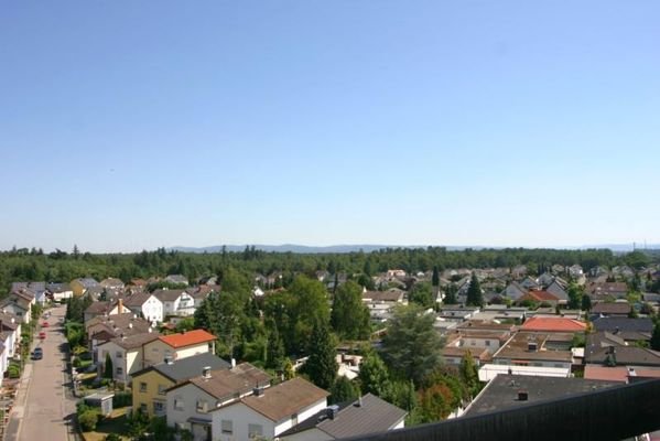 Blick vom Balkon