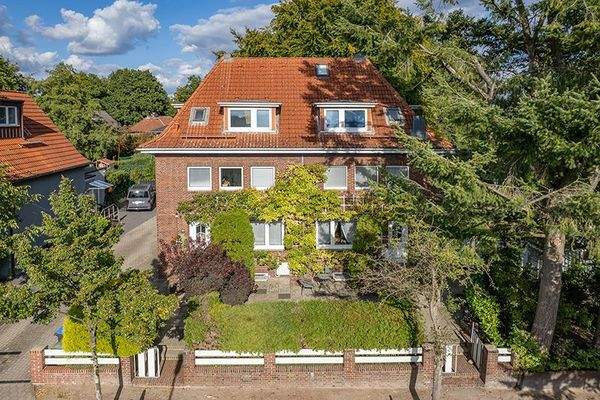 Ansicht von der Straße (Sackgasse) aus