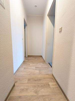 freie Wohnung Flur