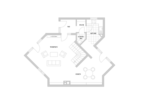 Grundriss Erdgeschoss