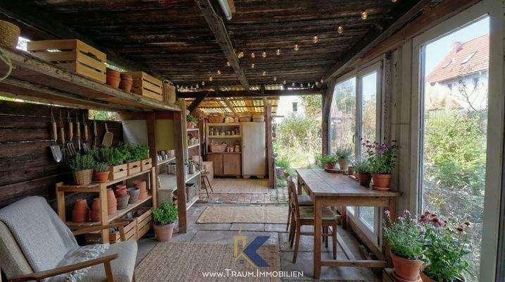 So könnte es aussehen: Gartenhaus