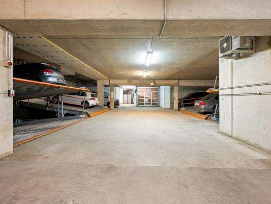 Ansicht II: Tiefgarage