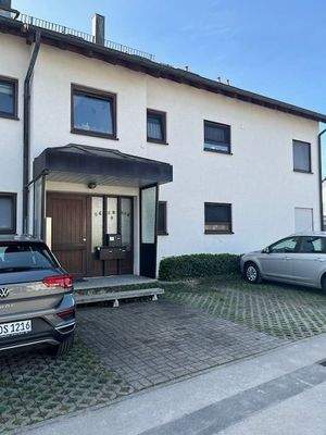 Nordansicht Gebäude, Eingangsbereich