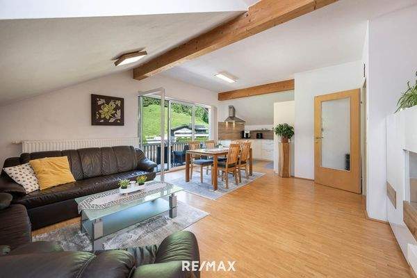 Wohnbereich mit Küche