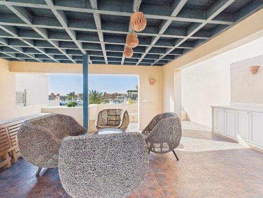 Dachterrasse mit Meerblick - Marinablick