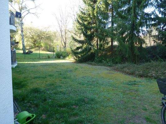 Grundstück Rückseite 