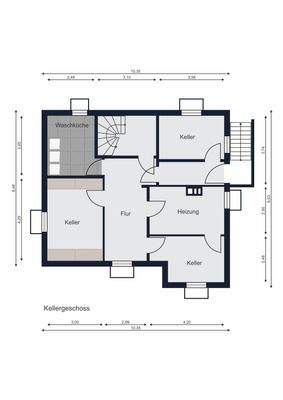 Grundriss Kellergeschoss
