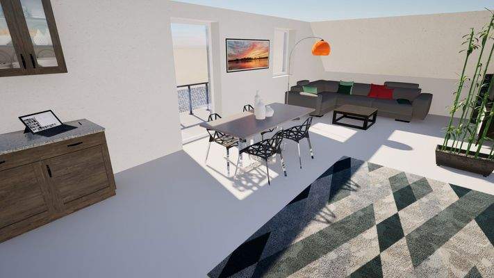 Wohnraum Dachgeschoss