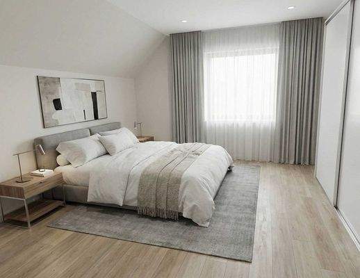 OG Schlafzimmer virtueller Renovierungsvorschlag