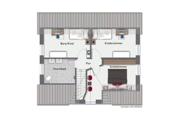 Grundriss Dachgeschoss