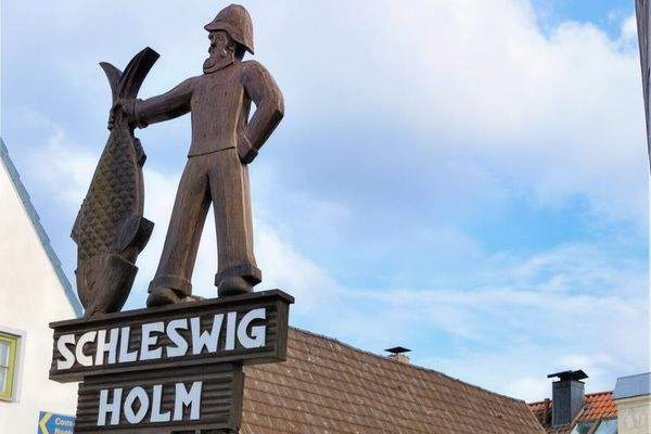 Mitten in der ehemaligen Fischersiedlung Schleswigs, dem Hom.