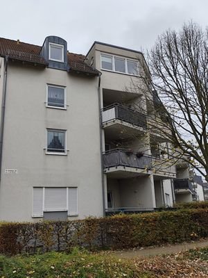 Loggia mit Blick über Weimar