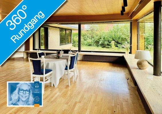 ca. 74m2 großes Wohnzimmer