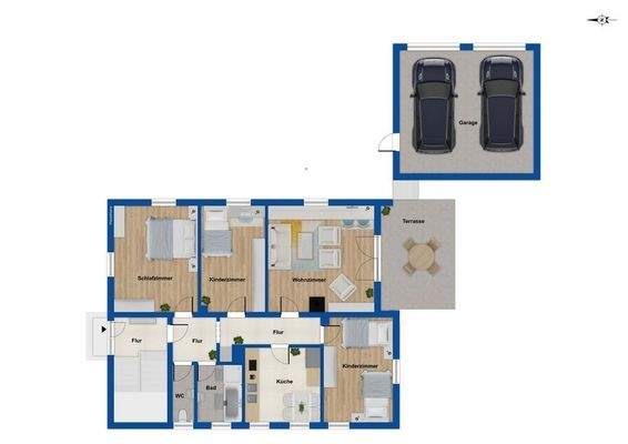 Grundriss Erdgeschoss