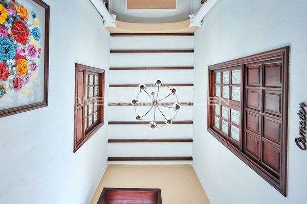 Kronleuchter im Treppenhaus