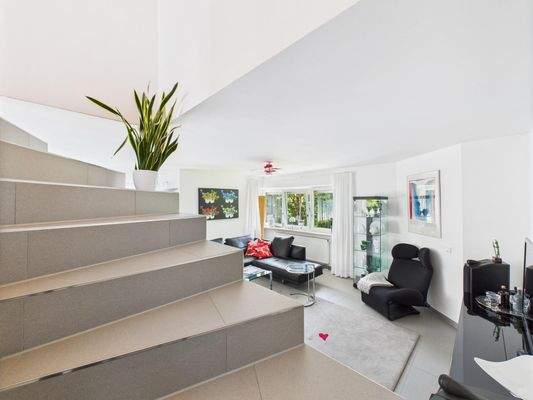 Treppenaufgang Blick Wohnen