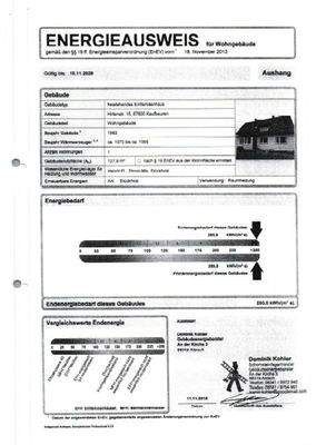 Energieausweis