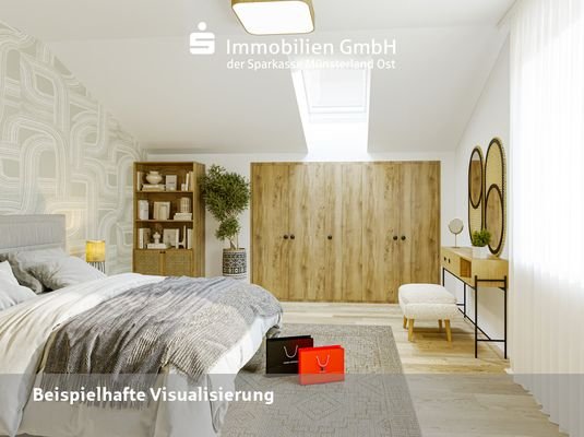 Schlafzimmer im Obergeschoss