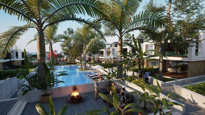 Villas with Sea Views in a Central Location in Lapta