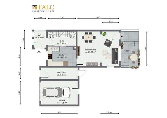 Grundriss Erdgeschoß