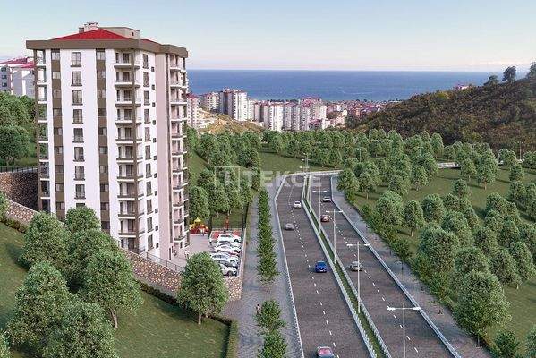 New Apartments Intertwined with Nature in Kaşüstü, Trabzon
