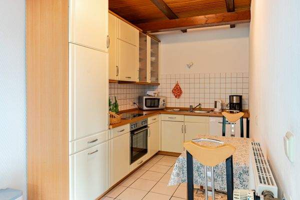 Küche im Ferienhaus