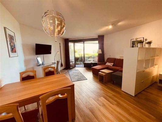 Blick in den Wohnraum