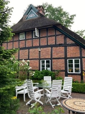 Sitzecke im Garten