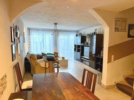 Wohnzimmer von der Essdiele