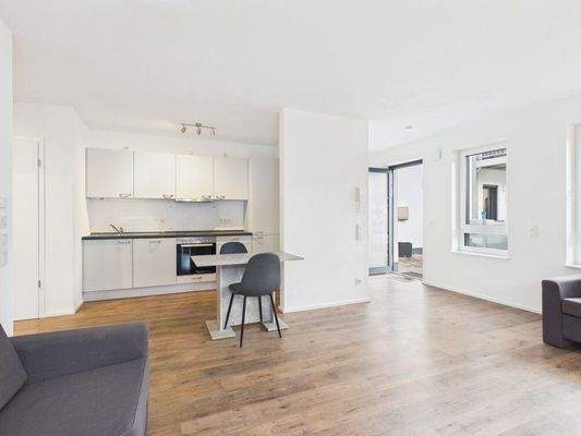 Wohnbereich mit Küche