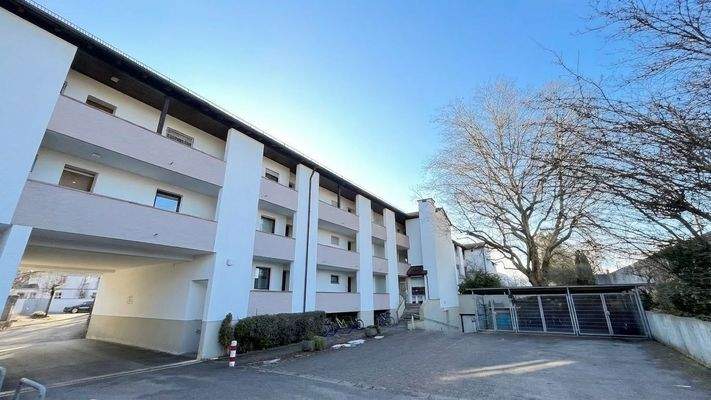 Eingangsbereich Laubengang