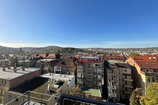 Ausblick Terrasse gr. Wohnung