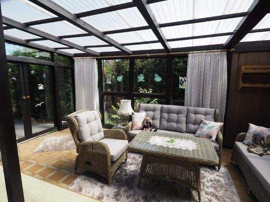 überdachte Terrasse