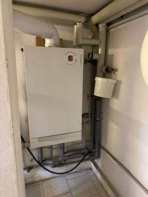 Viessmann Brennwerttherme 2007 Vorderhaus