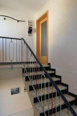 Eingang zur Wohnung im Obergeschoss