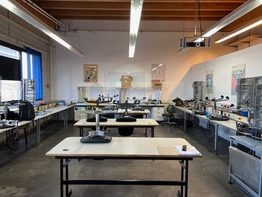 Helle, offene Räume für optimale Arbeitsbedingungen