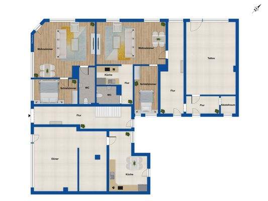 Grundriss Erdgeschoss