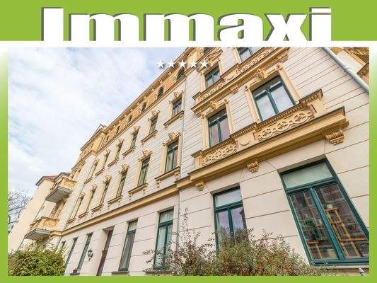 Hausansicht 3-Raum Wohnung Gohlis Süd