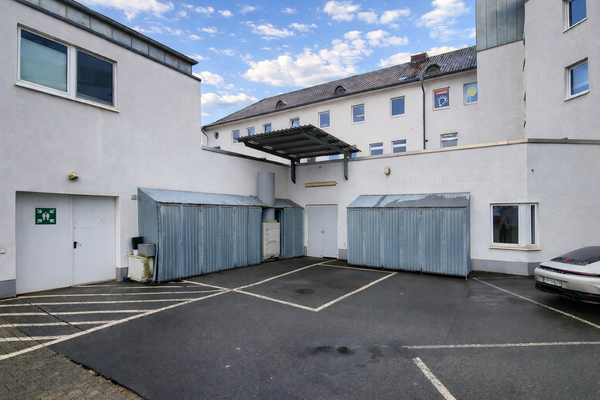 Außenansicht Anlieferung