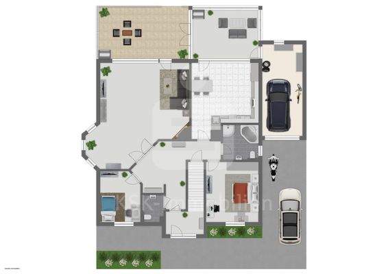 Erdgeschoss mit Außenbereich