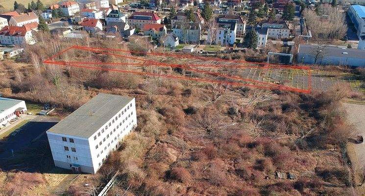 Vogelperspektive Freifläche