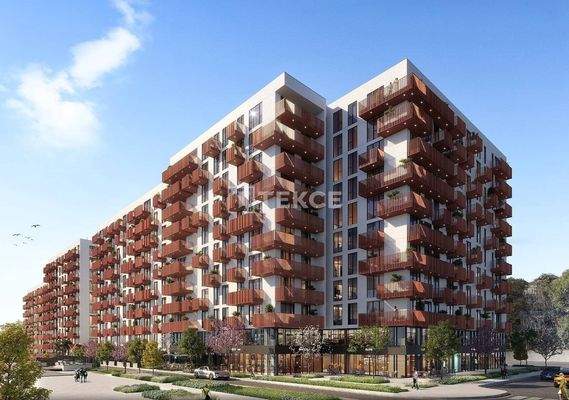 Spacious Apartments within Secured Complex in Küçükçekmece