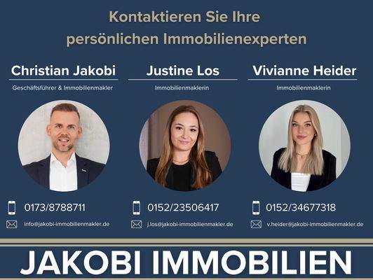 Ihre Immobilienexperten in Ihrer Region!