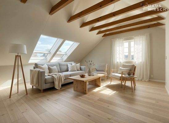 Musterbeispiel - DG - Wohnzimmer