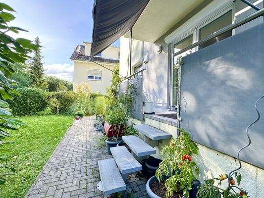 Direkter Zugang zum Garten