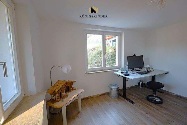 Im Gartengeschoss: Wohnen oder arbeiten...