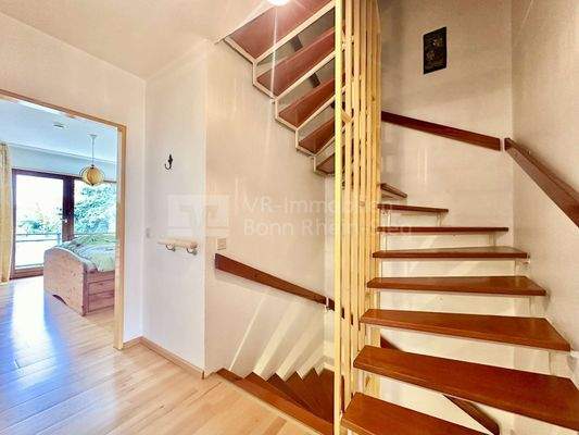 Treppenhaus Ansicht aus Zimmer 