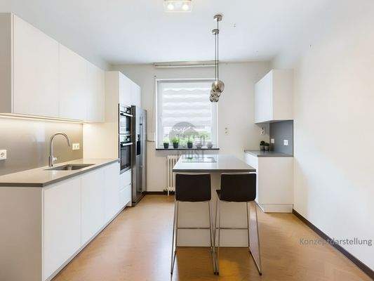 Konzeptdarstellung Küche